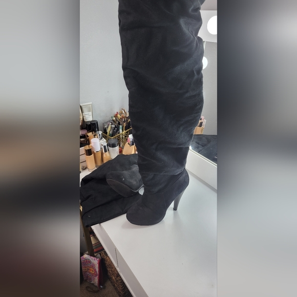 Knee high boots. Madden Girl. Slight wear. Still have box. - Picture 1 of 2